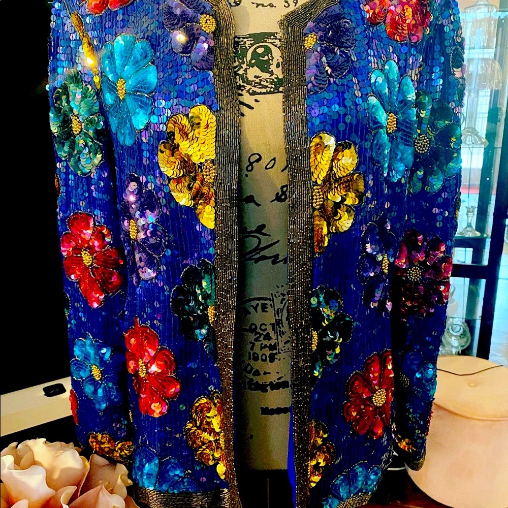 Vintage sequin jacket